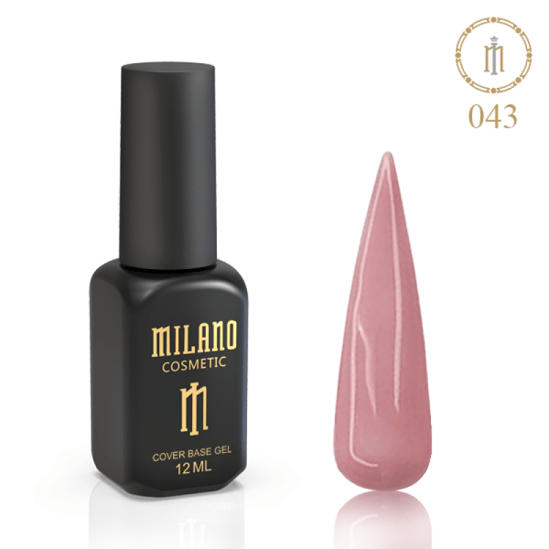 Кольорова База Milano 12 мл No 43