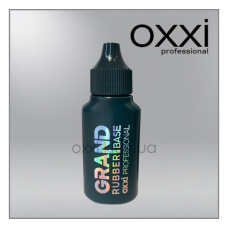 База каучукова для гель-лаку Oxxi Professional Grand Rubber Base (з тонким носиком), 30 мл