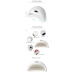ЛАМПА ДЛЯ МАНИКЮРА LED+UV SUN 5 PLUS, 48 ВТ