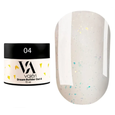Гель для нарощування та зміцнення нігтів Valeri Dream Builder Gel, #4, 15 мл