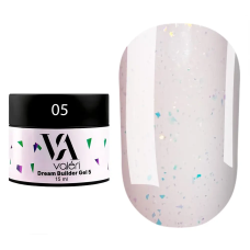 Гель для нарощування та зміцнення нігтів Valeri Dream Builder Gel, #5, 15 мл