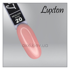 Камуфлююча база для гель-лаку LUXTON Neglige Base 20, чайна трійка, 10 мл