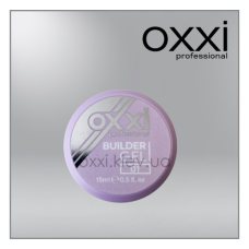 Моделюючий гель Builder Gel Oxxi Professional, 1, прозорий, 15мл
