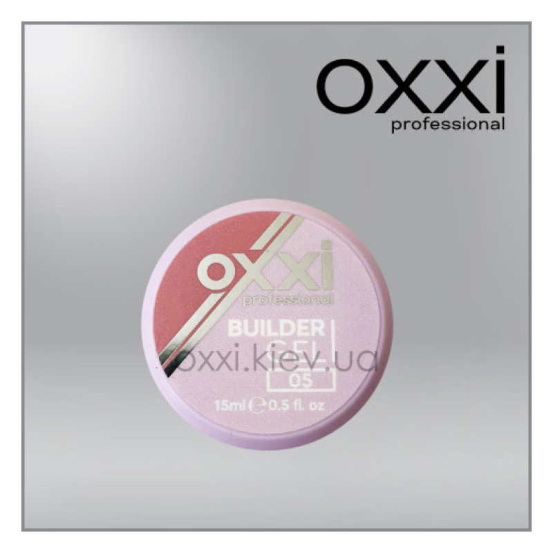 Моделюючий гель Builder Gel Oxxi Professional, 5, 15мл