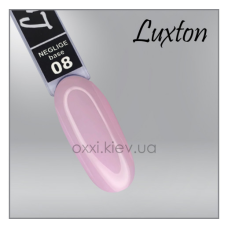 Камуфлююча база для гель-лаку LUXTON Neglige Base 8, лілово-рожева, 10мл