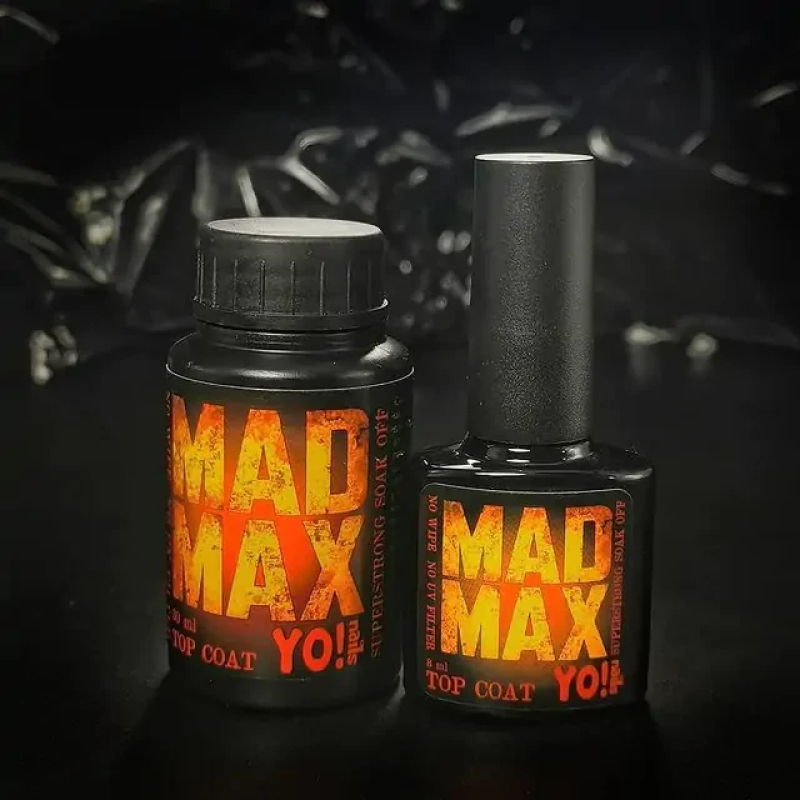 Топовое покрытие YO!Nails MAD MAX, 30 мл