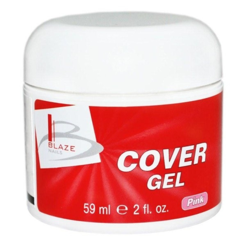 УФ-гель камуфлювальний, Cover Gel Pink, BLAZE 59 мл