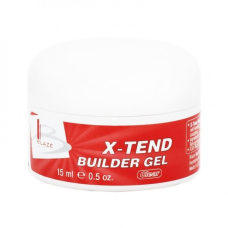 УФ-гель конструювальний середній, BLAZE X-Tend Builder Gel Clear, 15 мл