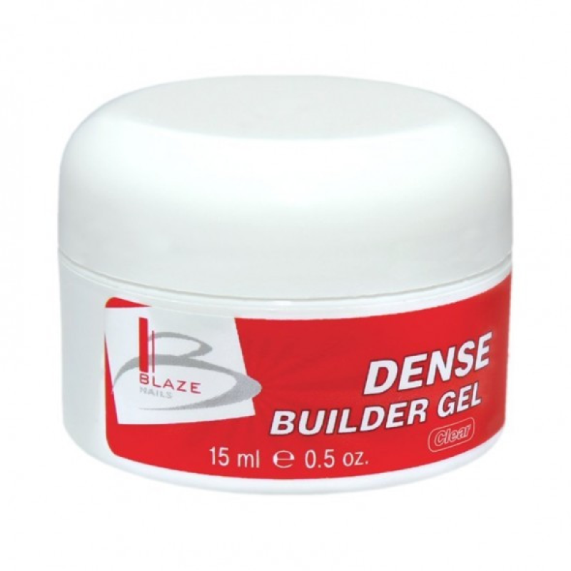 УФ-гель конструювальний густий, BLAZE Dense Builder Gel Clear, 15 мл