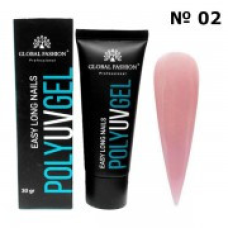 Полігель Global Fashion Poly UV Gel 02, 30 мл