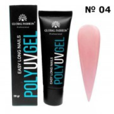 Полігель Global Fashion Poly UVGel 04, 30 мл