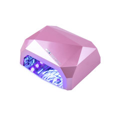Лампа CCFL+LED DIAMOND на 36 Вт рожева