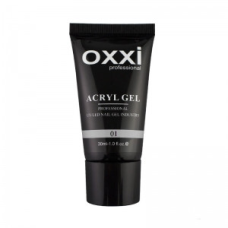 Акрил-гель (полігель) OXXI Professional 01 прозорий 30 мл