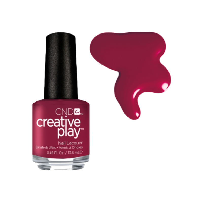 Лак для нігтів CNDTM CreativePlayTM Berry Busy #460, бордовий, емаль