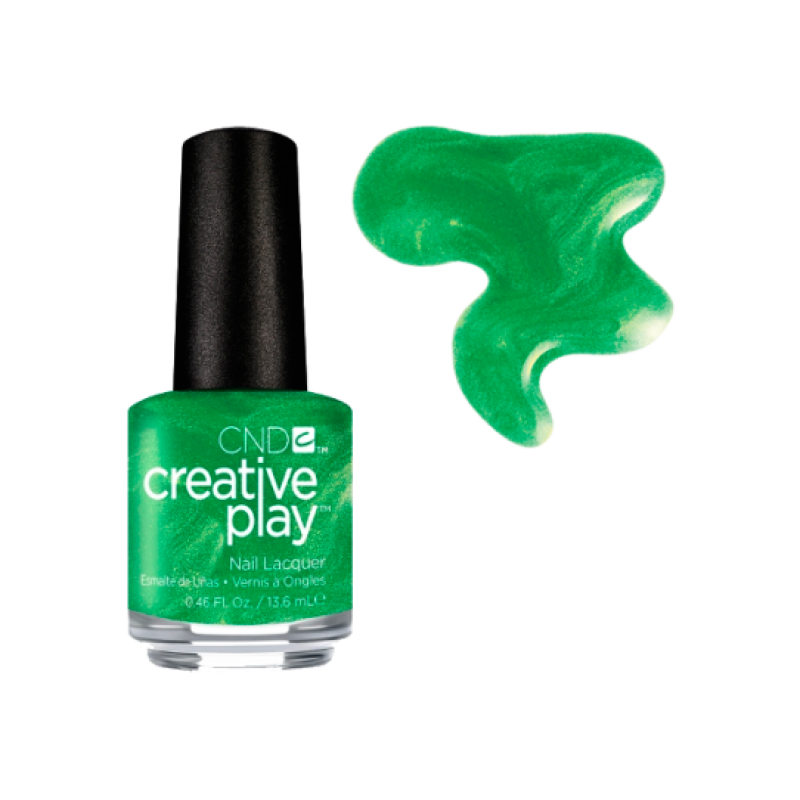 Лак для нігтів CNDTM CreativePlayTM Love It Or Leaf It #430, зелений із шимером