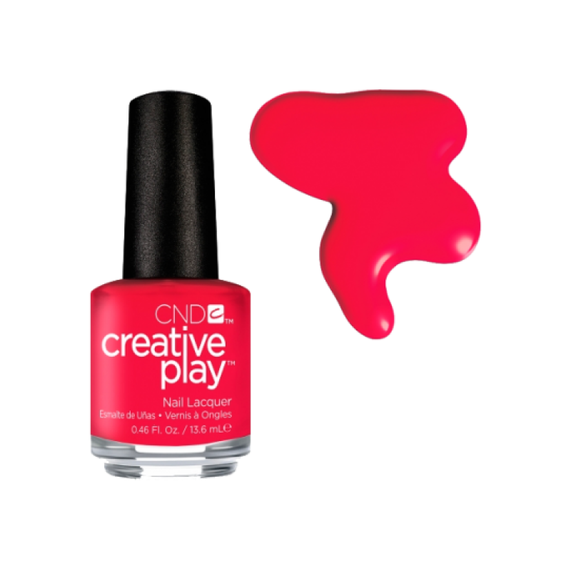Лак для нігтів CNDTM CreativePlayTM Well Red #411, рожево-червоний емаль