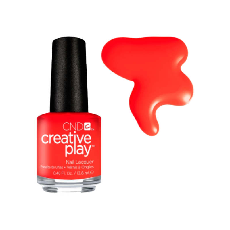 Лак для нігтів CNDTM CreativePlayTM Mango About Town #422, червоний, емаль