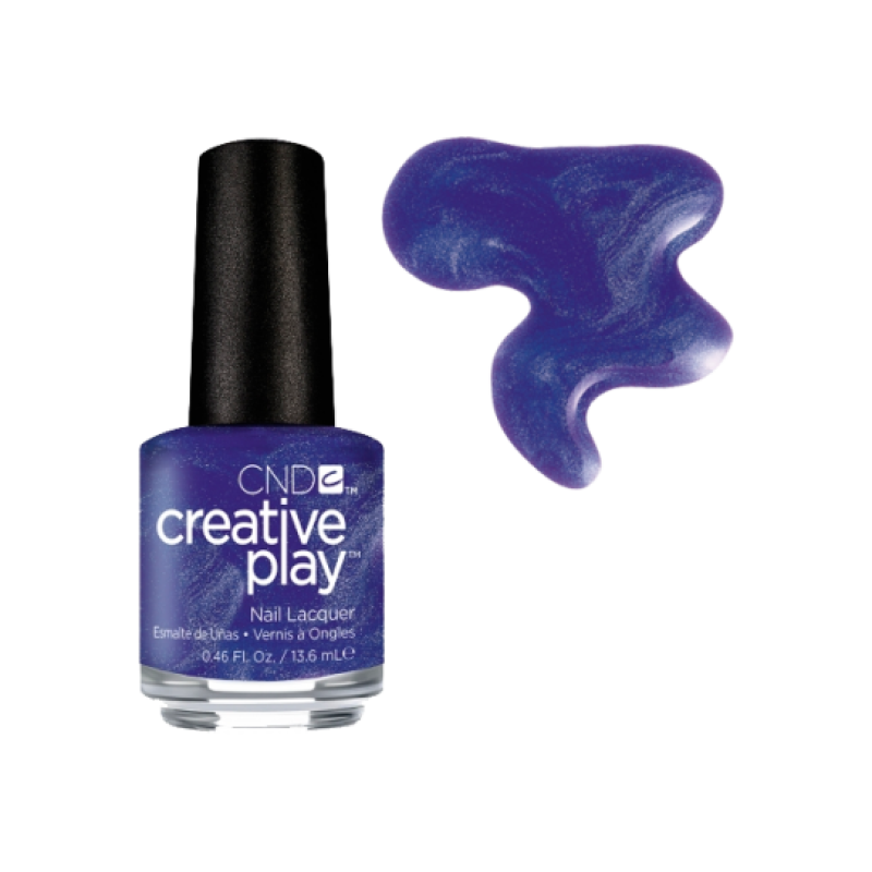 Лак для нігтів CNDTM CreativePlayTM Viral Violet #469, синьо-фіолетовий із шимером
