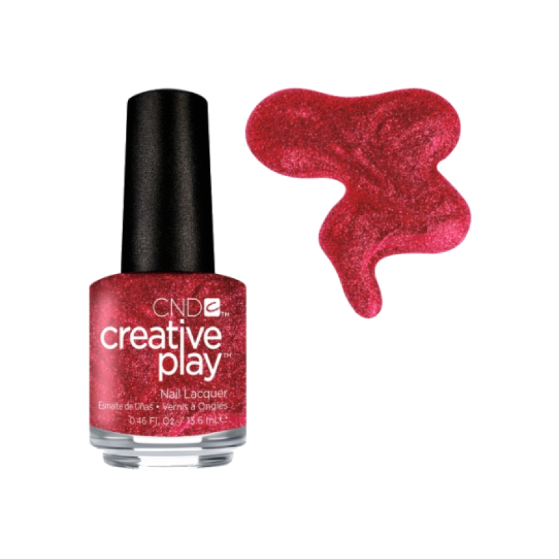 Лак для нігтів CNDTM CreativePlayTM Crimson Like It Hot #415,бордовий із шимером