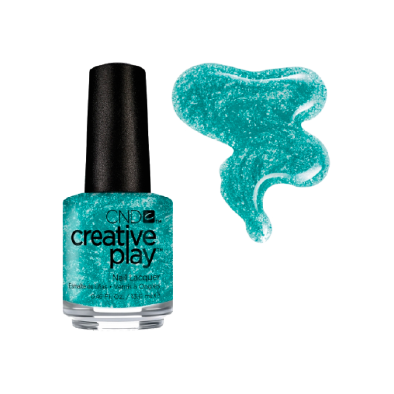 Лак для нігтів CNDTM CreativePlayTM Sea The Light #431,бірюза із шимером