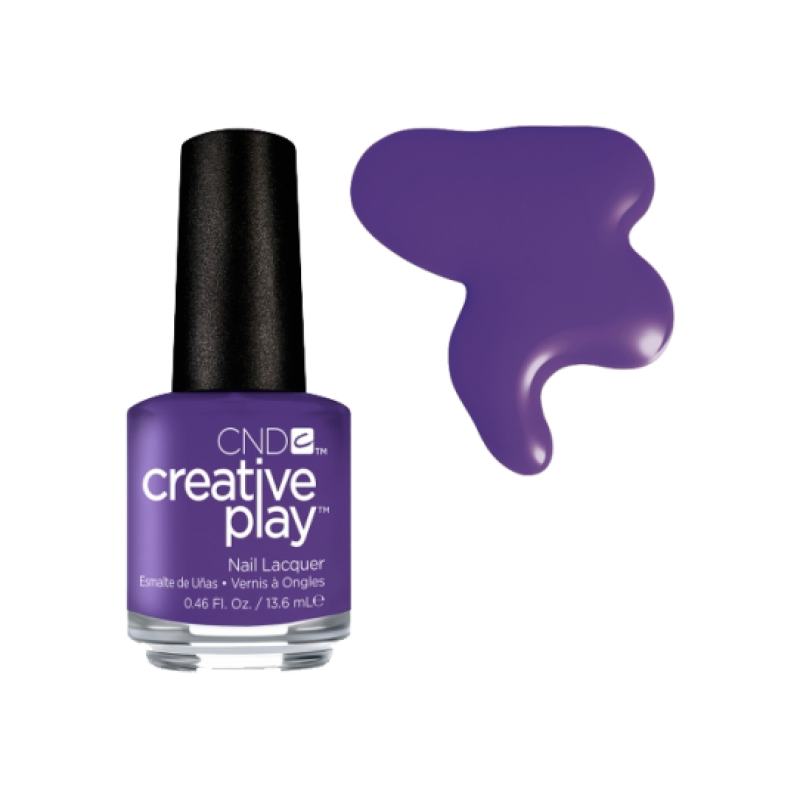 Лак для нігтів CNDTM CreativePlayTM Isn“t She Grape #456, фіолетовий, емаль