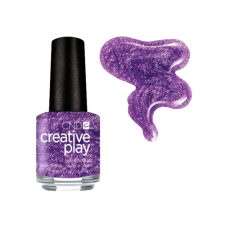 Лак для нігтів CNDTM CreativePlayTM Miss Purplelarity #455, фіолетовий глітер
