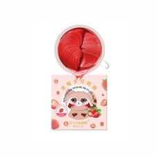 Гідрогелеві патчі для очей з екстрактом полуниці Sersanlove Strawbarry Doxorubicin Eye Mask 60 шт.