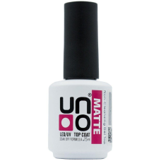 Топ для нігтів UNO 15 мл Matte Top Coat, матовий