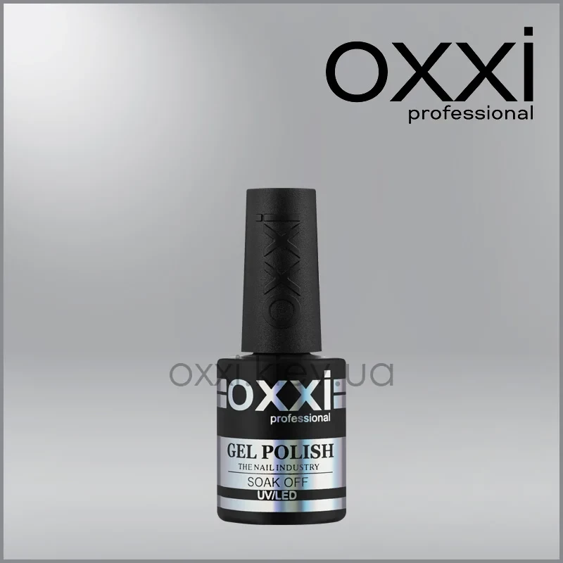 ТОП ДЛЯ ГЕЛЬ-ЛАКА OXXI PROFESSIONAL TOP COAT З ЛІПКИМ СЛОЕМ, 10 МЛ