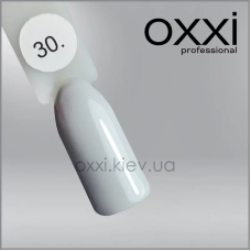 ГЕЛЬ-ЛАК OXXI 30 СВІТЛИЙ СІРИЙ, ЕМАЛЬ, 10МЛ
