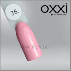 ГЕЛЬ-ЛАК OXXI 35 ПАСОТЕЛЬНИЙ КОРАЛІЛО-РОЗОВИЙ, ЕМАЛЬ, 10МЛ