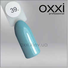 ГЕЛЬ-ЛАК OXXI 39 ПРИГЛУШЕНИЙ СЕРО-ГОЛУБИЙ, ЕМАЛЬ, 10МЛ
