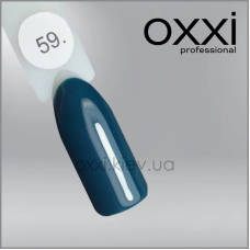 ГЕЛЬ-ЛАК OXXI 59 ЗЕЛЕНИЙ БУТИЛОЧНИЙ, ЕМАЛЬ, 10МЛ