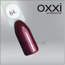 ГЕЛЬ-ЛАК OXXI 84 МАРСАЛА С МИКРОБЛЕСКОМ, 10МЛ