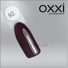 ГЕЛЬ-ЛАК OXXI 92 ТЕМНИЙ КРИСНО-КОРІЧНИЙ, ЕМАЛЬ, 10МЛ