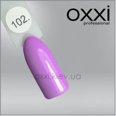 ГЕЛЬ-ЛАК OXXI 102 СВІТЛИЙ ЛІЛОВИЙ, ЕМАЛЬ, 10МЛ