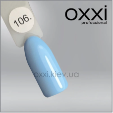 ГЕЛЬ-ЛАК OXXI 106 ГОЛУБИЙ, ЕМАЛЬ, 10МЛ