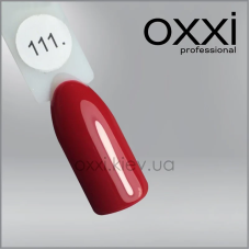 ГЕЛЬ-ЛАК OXXI 111 ТЕМНИЙ КРИСНИЙ, ЕМАЛЬ, 10МЛ