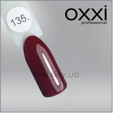 ГЕЛЬ-ЛАК OXXI 135 ТЕМНА МАРСАЛА, 10МЛ