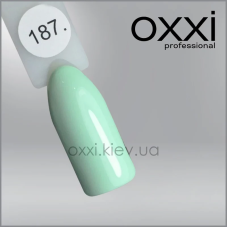 ГЕЛЬ-ЛАК OXXI 187 БЛЕДНИЙ САЛАТОВИЙ, ЕМАЛЬ, 10МЛ