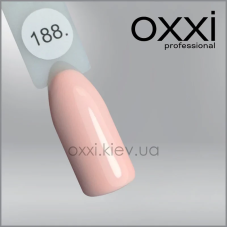 ГЕЛЬ-ЛАК OXXI 188 БЛЕДНИЙ ПЕРСИКОВИЙ, ЕМАЛЬ, 10МЛ