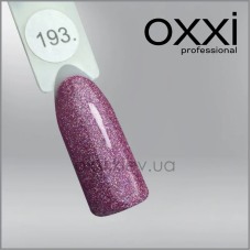 ГЕЛЬ-ЛАК OXXI 193 СИРІЄВИЙ З МІКРОБЛЕСКОМ, 10МЛ