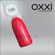 ГЕЛЬ-ЛАК OXXI 199 ЯРКИЙ РОСОВИЙ, НЕНОВИЙ, ЕМАЛЬ, 10МЛ