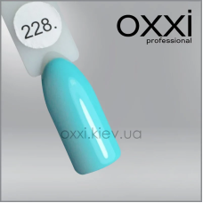 ГЕЛЬ-ЛАК OXXI 228 ЯРКИЙ ГОЛУБОЙ, 10МЛ