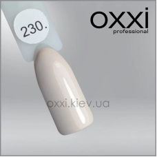 ГЕЛЬ-ЛАК OXXI 230 СВІТЛО-БЕЖИЙ, ЕМАЛЬ, 10МЛ