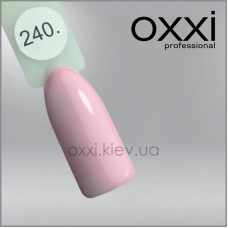 ГЕЛЬ-ЛАК OXXI 240 НЕЖНИЙ РОЗОВО-ЛІЛОВИЙ, ЕМАЛЬ, 10МЛ