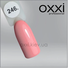 ГЕЛЬ-ЛАК OXXI 246 СВІТЛИЙ КОРАЛІЛО-РОЗОВИЙ, ЕМАЛЬ, 10МЛ