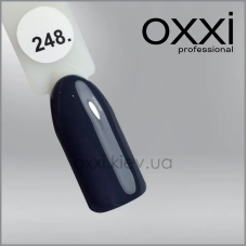 ГЕЛЬ-ЛАК OXXI 248 ТЕМНИЙ ГРАФІТОВИЙ, ЕМАЛЬ, 10МЛ
