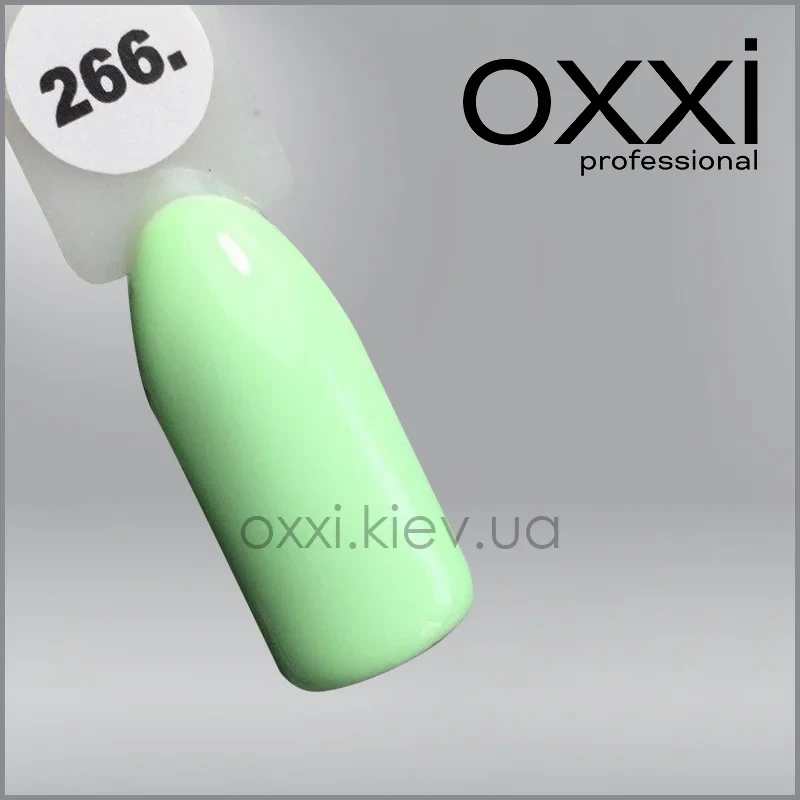 ГЕЛЬ-ЛАК OXXI 266 М“ЯТНИЙ, ЕМАЛЬ, 10МЛ