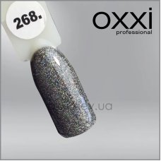 ГЕЛЬ-ЛАК OXXI 268 ЧЕРНЫЙ, МИКРОБЛЕСК, 10МЛ